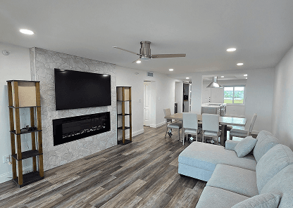 Living Room & Common Area Remodeling